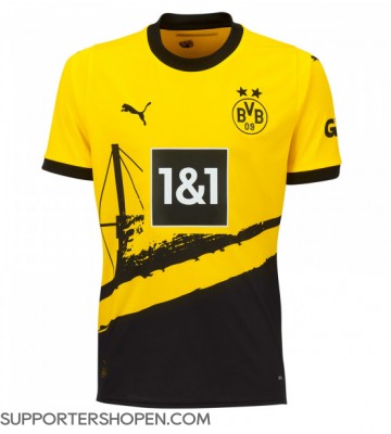 Borussia Dortmund Hemma Matchtröja Dam 2023-24 Kortärmad